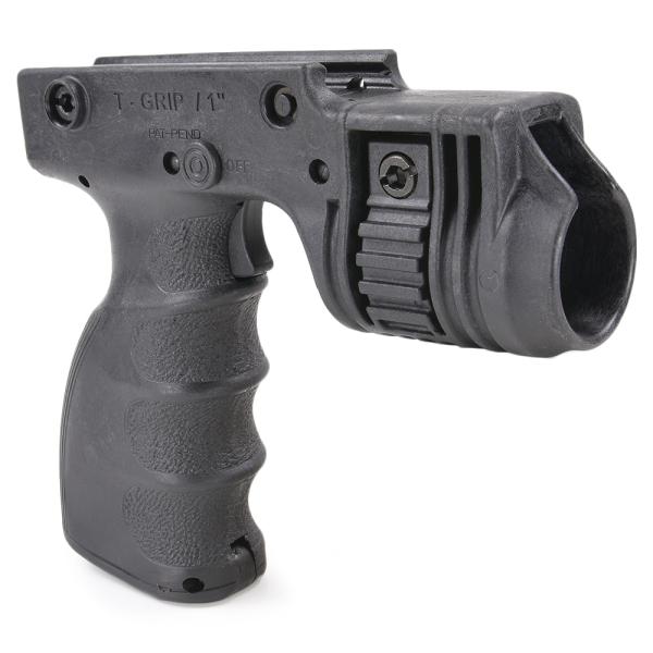 FAB Defense T-GRIP ライトホルダー&amp;フォアグリップ トリガースイッチ機能付 [ ブ...