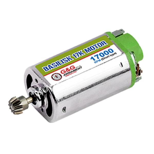 G&amp;G ARMAMENT 電動ガン用モーター Basilisk 17K ショートシャフト G-10-...