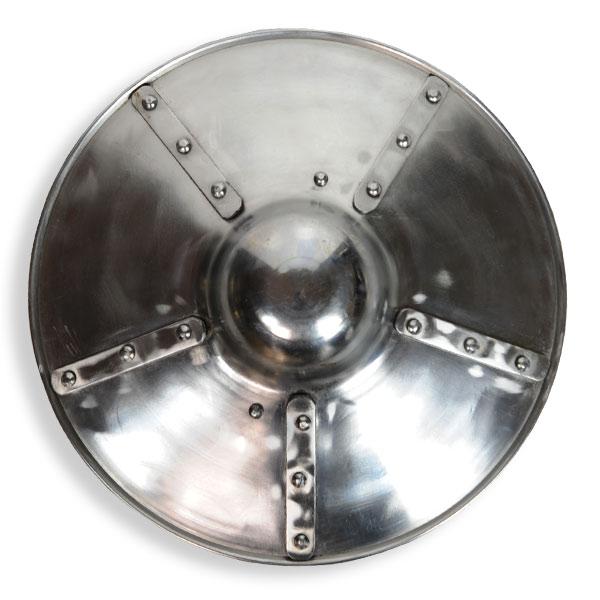 バックラー 小型盾 リベット補強 鉄製 中世防具 シールド Get Dressed For Batt...