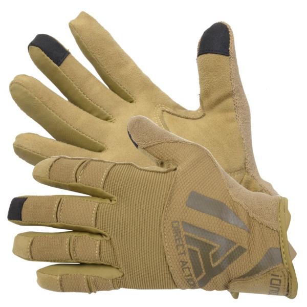 DIRECT ACTION ハードグローブ 合成皮革 タッチパネル対応 [ コヨーテブラウン / S...