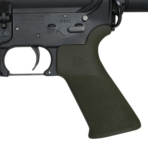 HOGUE ガングリップ ラバーコーティング M4/M16/AR-15用 フィンガーグルーブ無し [...