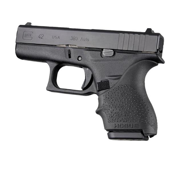 HOGUE ガングリップ Glock42 43用 ラバー製 フィンガーグルーブ付き 18200 ホー...