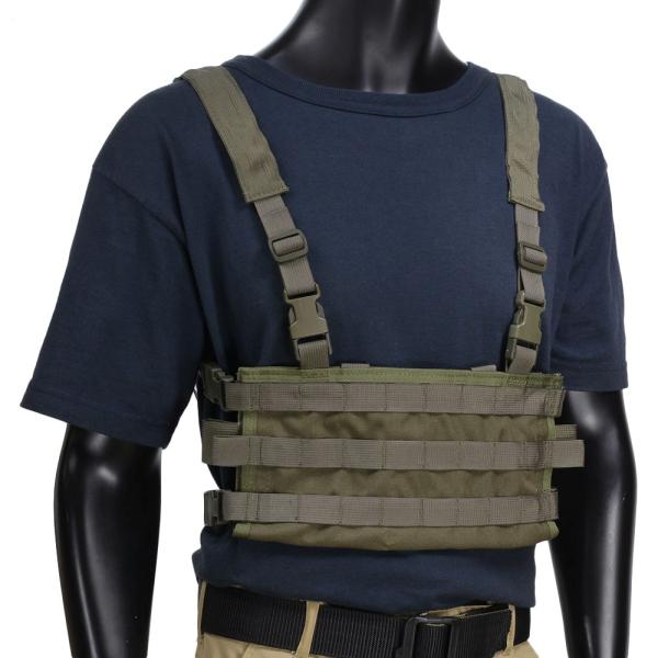 High Speed Gear AOチェストリグ 3列8段PALS 40SCR1 [ オリーブドラブ...