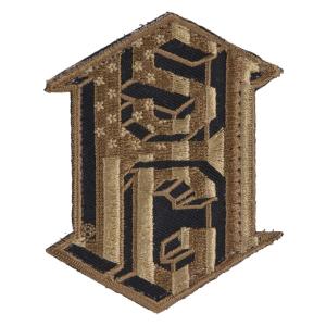 High Speed Gear ミリタリーパッチ 星条旗 ロゴ ベルクロ付 90HSG0