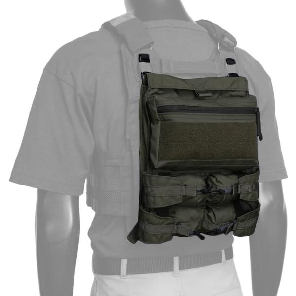 LBX TACTICAL バンガーバックパネル LBX-4040B プレートキャリア用 [ マスグレ...