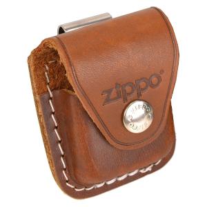 ZIPPO ライターポーチ LPCB 革 ブラウン 革製 | ジッポー オイルライター｜repmartjp