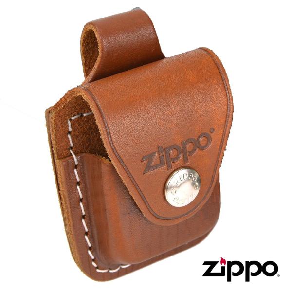 ZIPPO ライターポーチ 革製 LPL [ ブラウン ] | ジッポー オイルライター