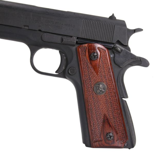 pachmayr ハンドガングリップ M1911 ウッドラミネート [ ローズウッド ] パックマイ...