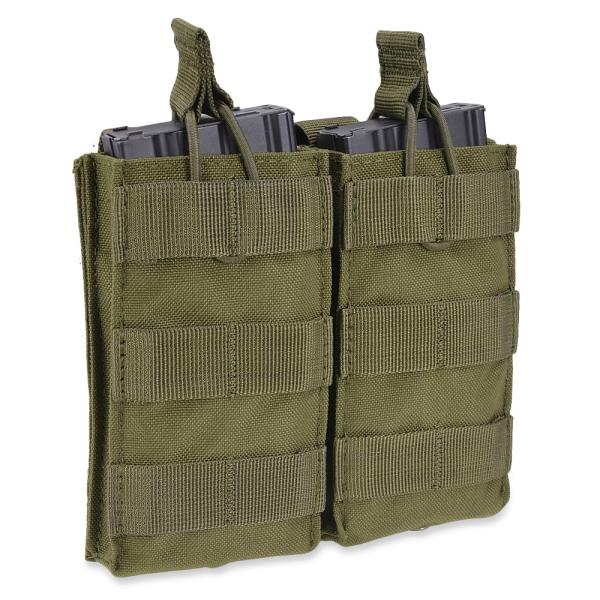 CONDOR ライフルマガジンポーチ M4/AR15用 ダブル オープントップ MA19 [ オリー...