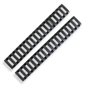 レールパネル M-LOK用 ハニカム 4本セット [ グレー / 大