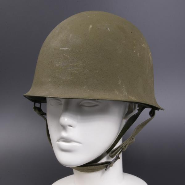 フランス軍放出品 M1951 スチールヘルメット 前期型 二層構造 [ 並品 ] 仏軍 WW2 M5...