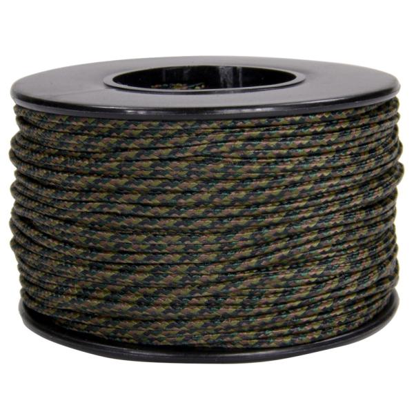 ATWOOD ROPE マイクロコード 1.18mm ウッドランドカモ アトウッドロープ 125フィ...