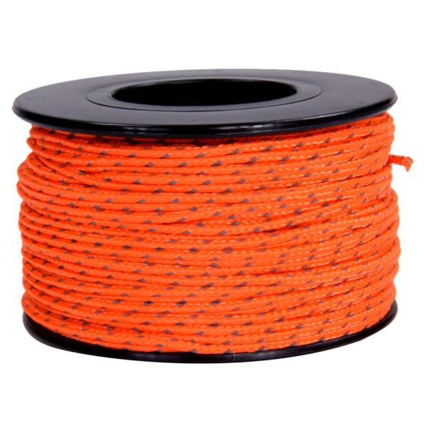ATWOOD ROPE 反射材付 マイクロコード 1.18mm ネオンオレンジ アトウッドロープ 1...