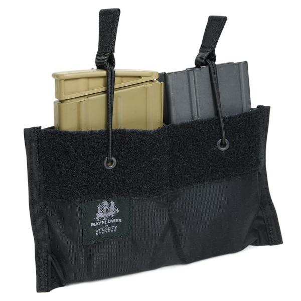 MAYFLOWER RC ダブルマガジンインサート 7.62×51弾マグ用 ベルクロ式 [ ブラック...