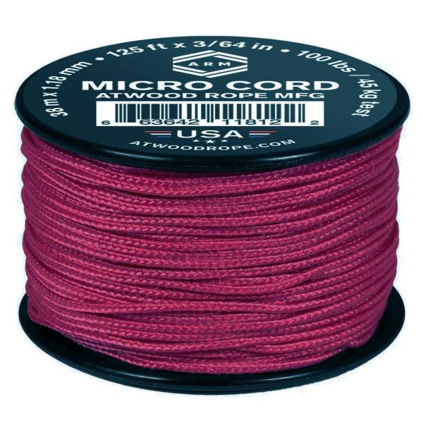 ATWOOD ROPE マイクロコード 1.18mm フューシャ アトウッド MICRO CORD ...
