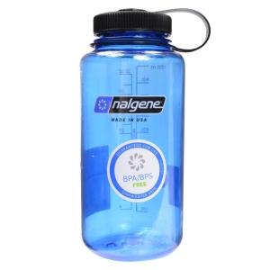 NALGENE ナルゲンボトル Tritan 広口 1.0L [ ブルー ] キャンティーン 水筒 トライタン 1L 1リットル｜repmartjp