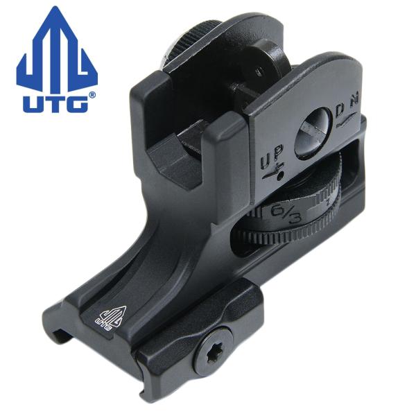 LEAPERS UTG 固定リアサイト AR15用 スーパースリム MT-950RS03 リーパーズ...