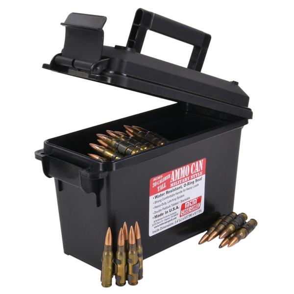 MTM 弾薬ケース.30 キャリバー 樹脂製 AC30T-40 [ ブラック ] | 弾薬箱 アンモ...