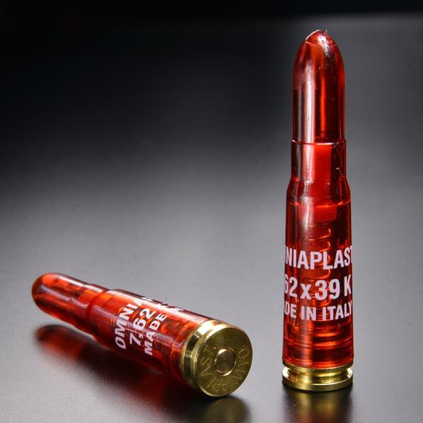 OMNIAPLAST スナップキャップ 7.62×39K 2個セット 空撃用 ダミーカート ダミーラ...