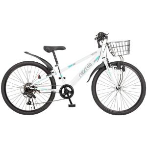 【直送 代引き不可】 OTOMO ジュニアMTB NEXTYLE NX-CTB02 ホワイト 61917 株式会社オオトモ キッズサイクル