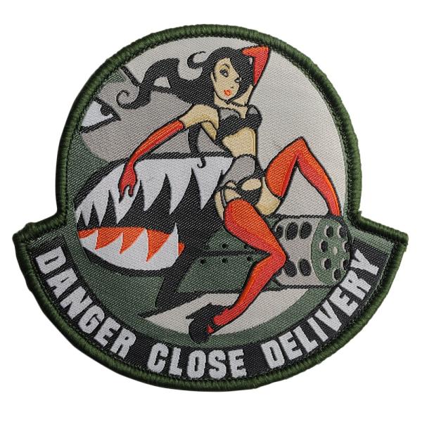 ミルスペックモンキー Danger Close ミリタリーパッチ ベルクロ [ SWAT ] MSM...