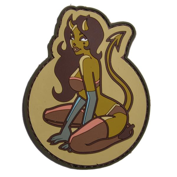 ミルスペックモンキー PVCパッチ Devil Girl ベルクロ付き [ アリッド ] MSM M...