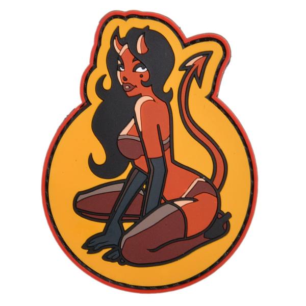 ミルスペックモンキー PVCパッチ Devil Girl ベルクロ付き [ ファイヤー ] MSM ...