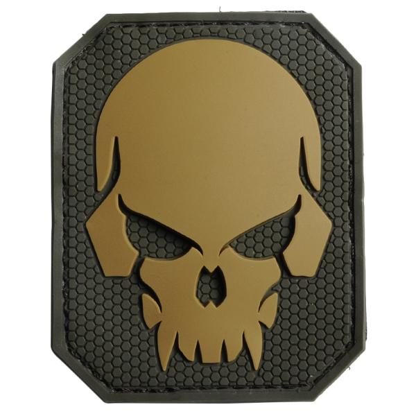 MIL-SPEC MONKEY パッチ Pirateskull ベルクロ PVC [ マルチカム ]...