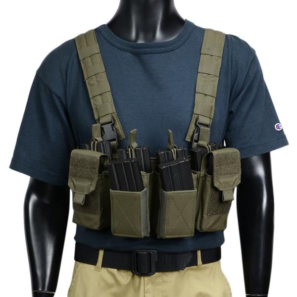 Warrior Assault Systems パスファインダー チェストリグ M4マグ8本収納可 ...