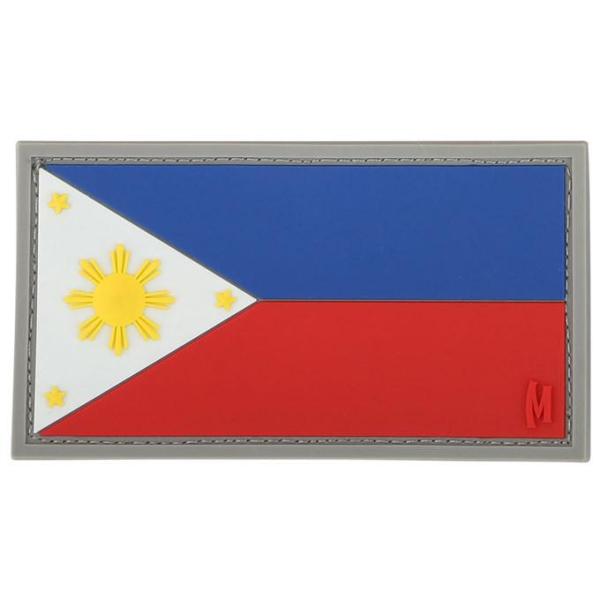 MAXPEDITION パッチ フィリピン国旗 ベルクロ PVC製 マックスペディション Phili...