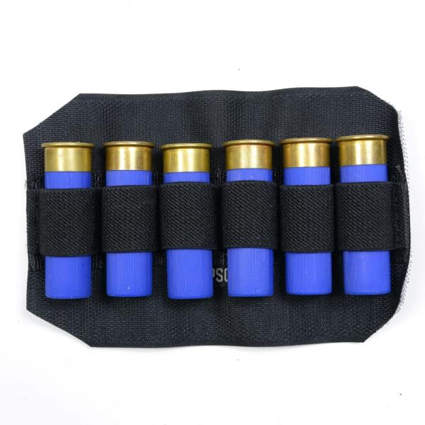 REPSGEAR ショットシェル用インサート 6発収納 ベルクロ式 PTOT07BK レプズギア シ...