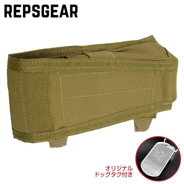 REPSGEAR ライフルマガジンポーチ 横向き M4/AR15 1本収納 MOLLE対応 PT-P...