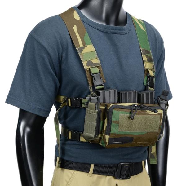 REPSGEAR チェストリグ D3CRM マガジンインサート付属 AR/SMG対応 PTVT03 ...