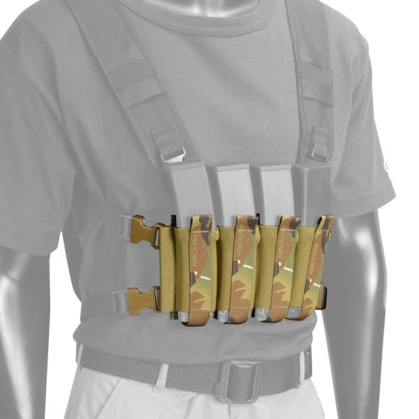 REPSGEAR ベルクロプラカード SMGマガジン用 マガジンポーチ 4本収納 PTVT04 [ ...