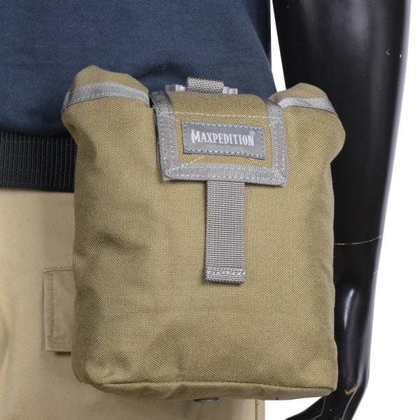 MAXPEDITION ダンプポーチ RollyPoly 折りたたみ式 テフロン加工  [ カーキ&amp;...