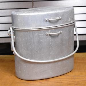 フランス軍放出品 メスキット アルミ製 ラージ クッカー