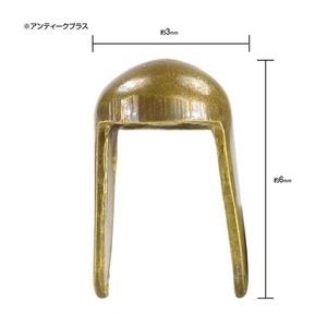 ラウンド型 スタッズ 2爪 直径3mm 高さ6...の詳細画像4