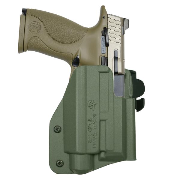 COMP TAC ホルスター M&amp;P9用 ウェポンライト対応 TLR-1/1s/2/2s、X300他...