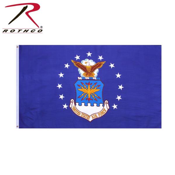 Rothco フラッグ アメリカ空軍 91.4×152.4cm ポリエステル製 ロスコ 旗 USアー...