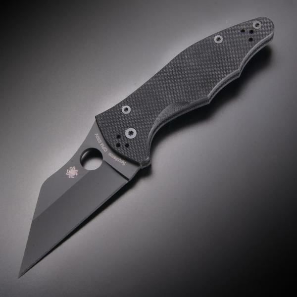 Spyderco 折りたたみナイフ Yojimbo2 コンプレッションロック SC85GPBBK2 ...