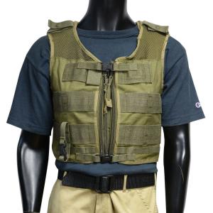 米軍放出品 タクティカルベスト 初期型 LBV ウッドランド迷彩 [ 難あり