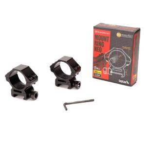 LayLax マウントリング NEO 30mm Low スコープ用 20mmレール対応 2個セット ライラクス