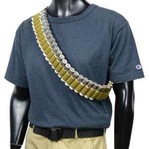 散弾銃　ベルト ショットシェルベルト 26発収納 散弾銃 ショットガン用 12GA 12番