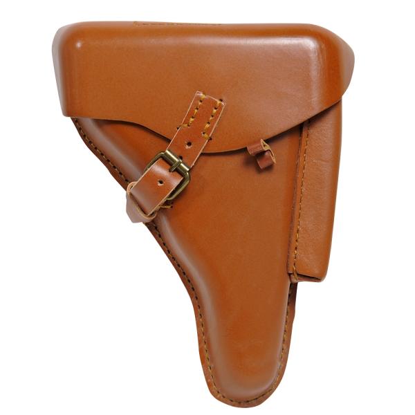 レザーホルスター 復刻 ルガー P08用 ドイツ軍 WW2 旧式装備 Luge ルガー用 独軍 ヒッ...