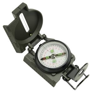 ルーマニア軍放出品 コンパス IOR VALDADA製 B1-64 レザーポーチ付き