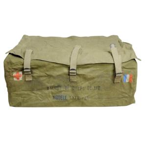 フランス軍放出品 トランスポートバッグ 大型 コットンキャンバス製