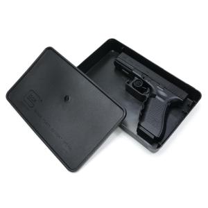 GLOCK ハンドガンケース 公式グッズ ブラスチック製 [ Lサイズ ] グロック 収納ボックス G17L 公式ファングッズ｜repmartjp