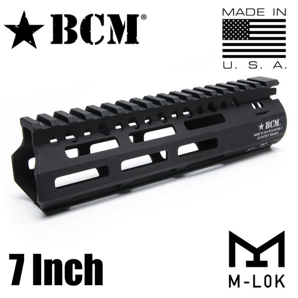 BCM ハンドガード MCMR M-LOK アルミ合金製 M4/AR15用 [ ブラック / 7イン...