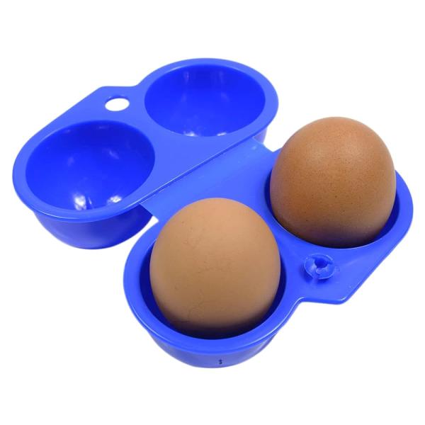 カラーエッグホルダー 2個用 たまごケース [ ブルー ] 卵ケース 玉子ケース タマゴケース エッ...