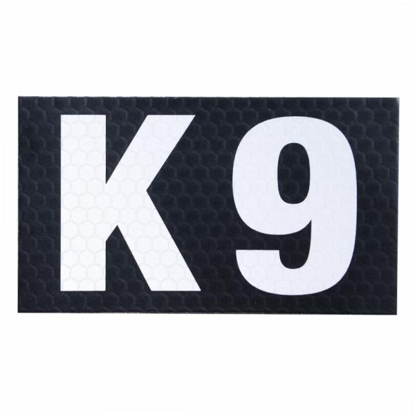 BritKitUSA ミリタリーパッチ K9 警察犬 SOLAS 反射材 ベルクロ アップリケ スリ...